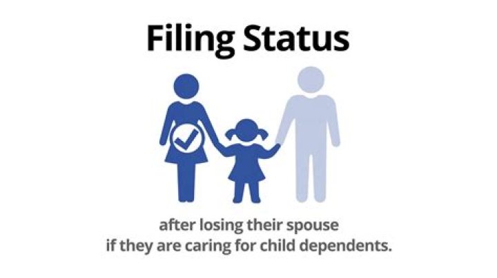 What is the filing status for a widower?