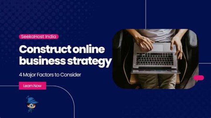 What is the first step in taking business online?