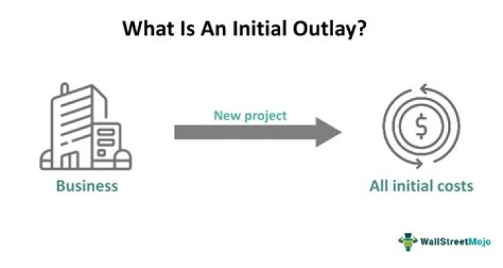 What is the initial outlay for the project?