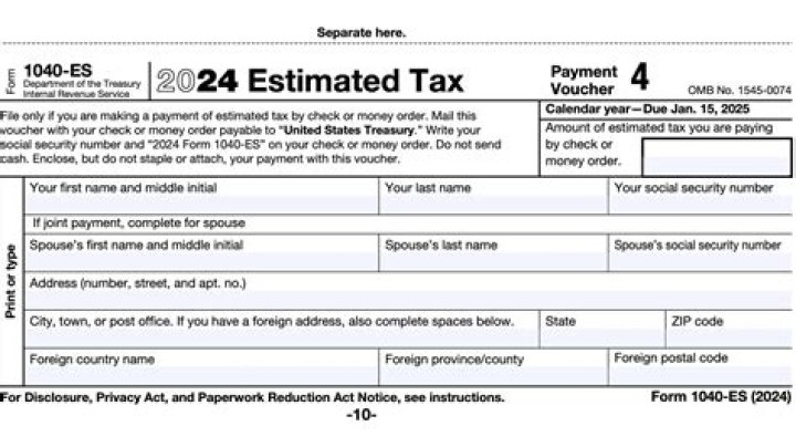 What is the IRS Form 1040 for 2019?