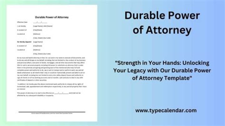 What is the stamp duty for general power of attorney?