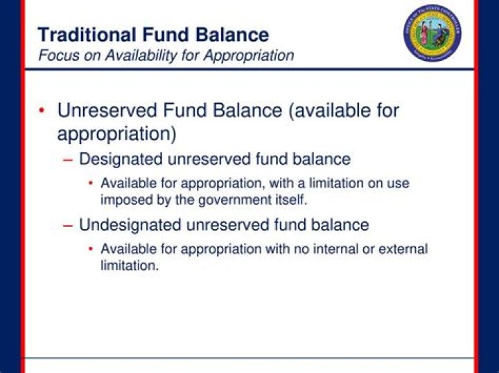 What is unreserved fund balance?