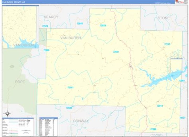 What is Van Buren AR ZIP code?