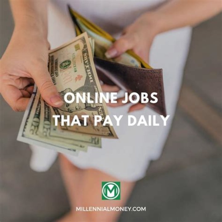 What jobs typically pay cash?