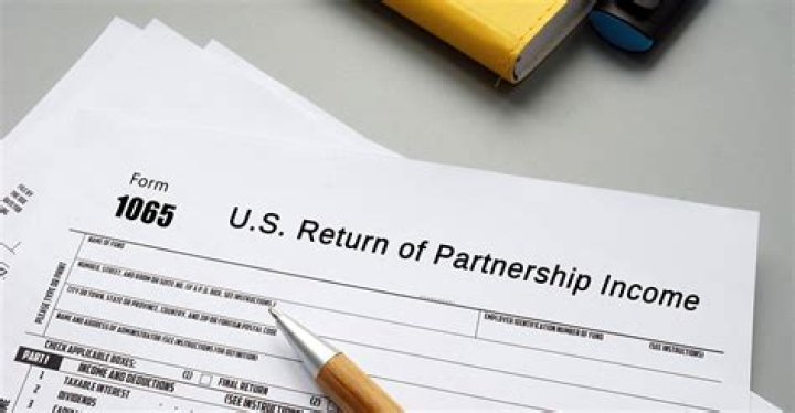 What tax return is used by a partnership?