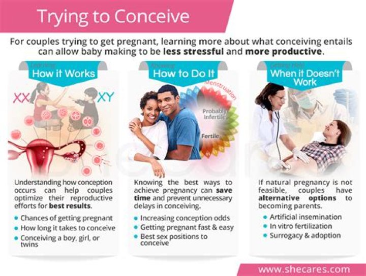 What tests are done when trying to conceive?