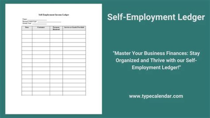 What to keep track of when self employed?
