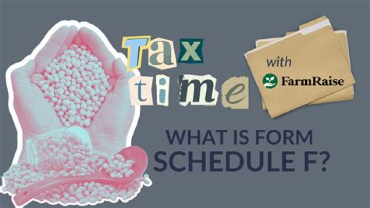 When can I file a Schedule F?