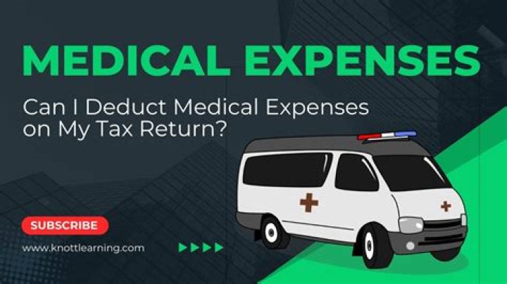 When can you deduct healthcare expenses?