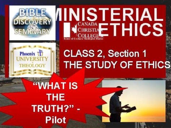 When did the study of ethics begin?