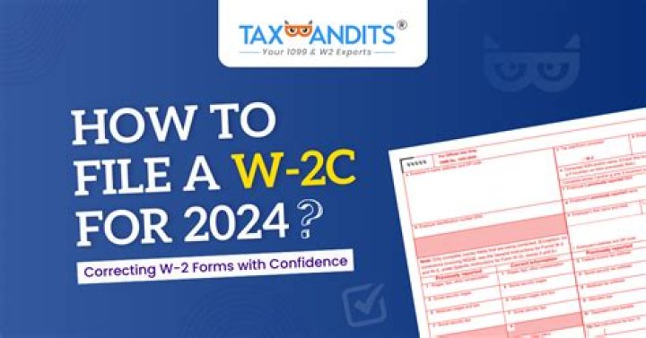 When do you need a corrected W-2 form?