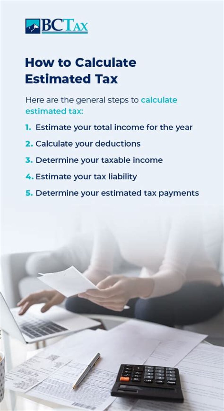 When do you need to calculate estimated taxes?