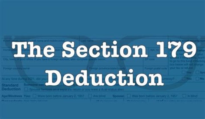 When to take Section 179 deduction?