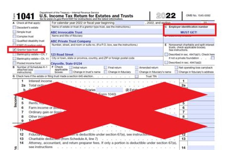 When to use Form 1041 for the deceased?