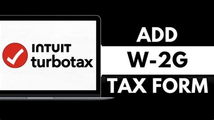 Where do I add W-2G on TurboTax?