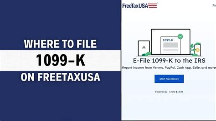 Where do I enter 1099 K on Freetaxusa?