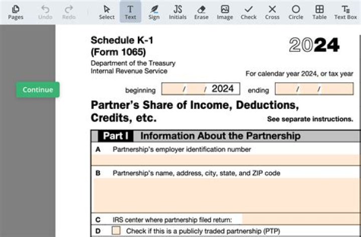 Where do I find my Schedule K?