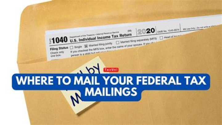 Where do I mail my federal tax payment 2019?