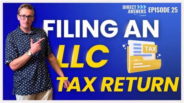 Where does a LLC file a tax return?