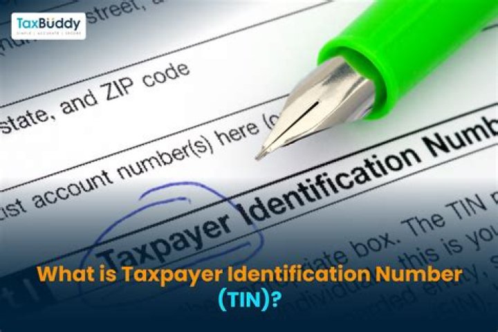 Where is taxpayer identification number located?