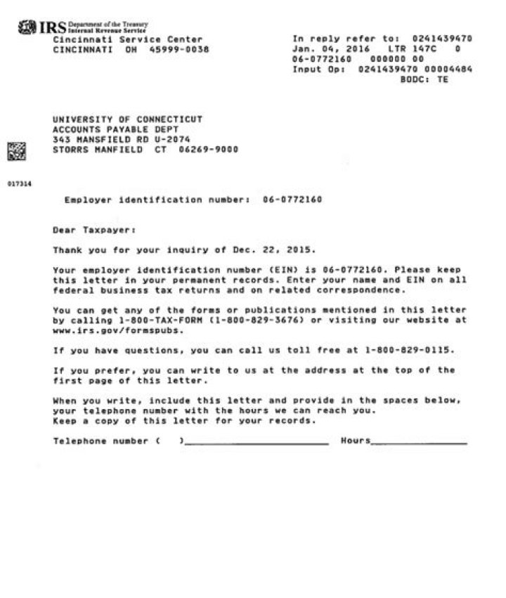 Where to find the LTR number on an IRS letter?