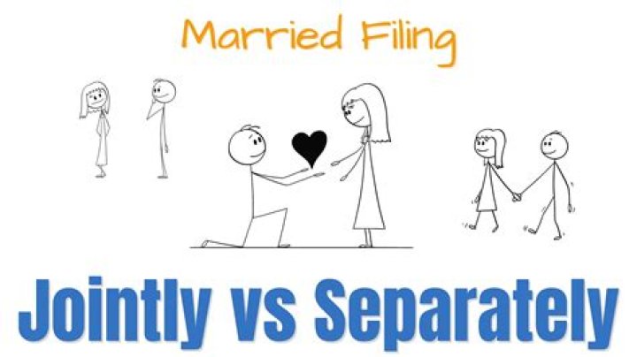 Which is better for a couple to file jointly or separately?