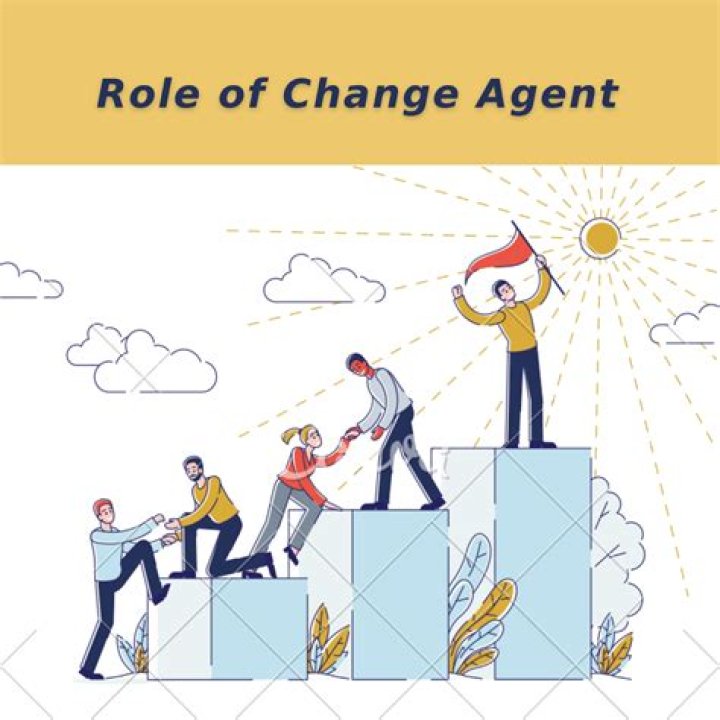 Who are the change agents within an organization?