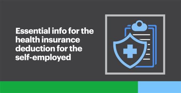 Who can take the self-employed health insurance deduction?