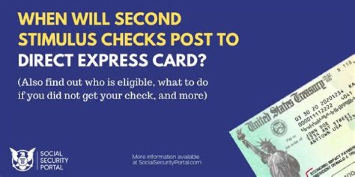 Who is eligible for the direct express stimulus check?