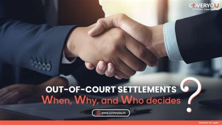 Why do lawyers prefer out of court settlements?