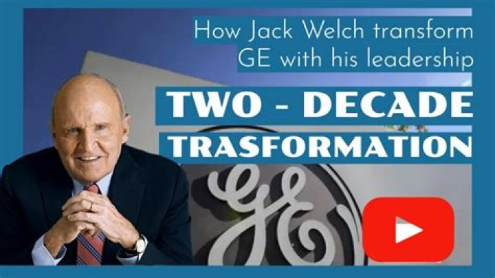 Why was Jack Welch a good leader?